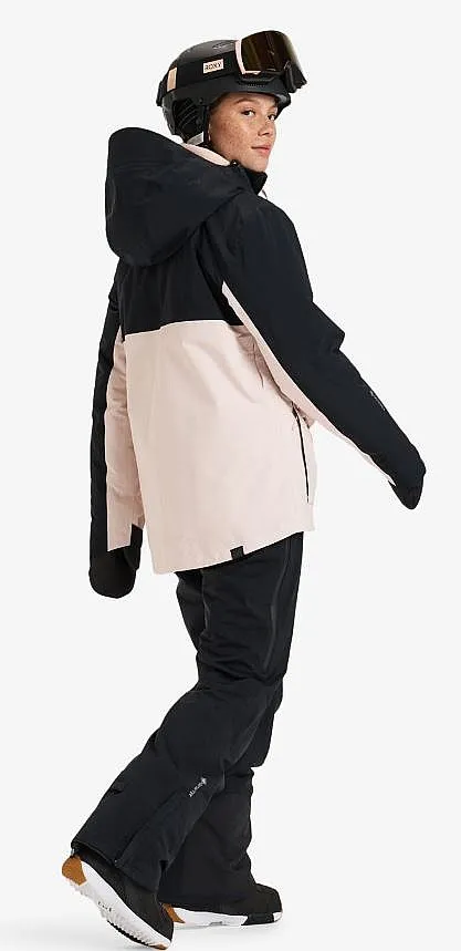 jacket Roxy Gore-Tex Stretch Purelines - MEB0/Pink Salt - women´s