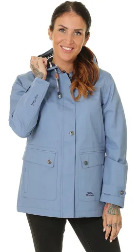 jacket Trespass Seawater - Denim Blue - women´s