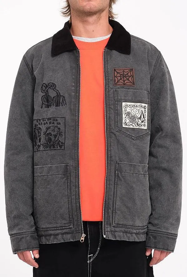 jacket Volcom Fa Keutchi - Black - men´s