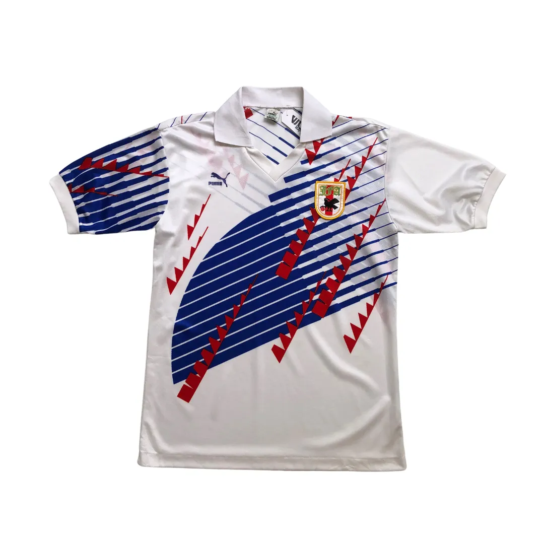 Japan Original Asics 1993/1994 Away Vintage Football Shirt Small/Medium