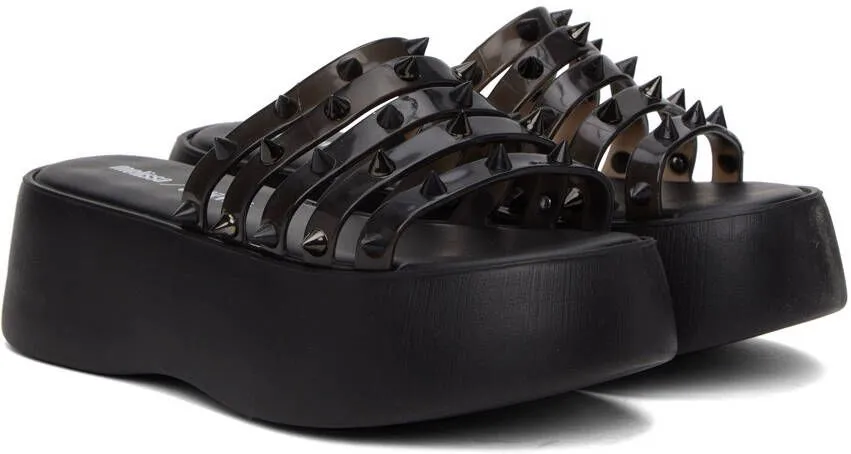 Jean Paul Gaultier Black Melissa Edition Becky Punk Love Sandals