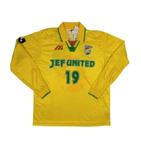 JEF United Ichihara J-League Japan Mizuno 1998 Home Vintage Football Shirt Large
