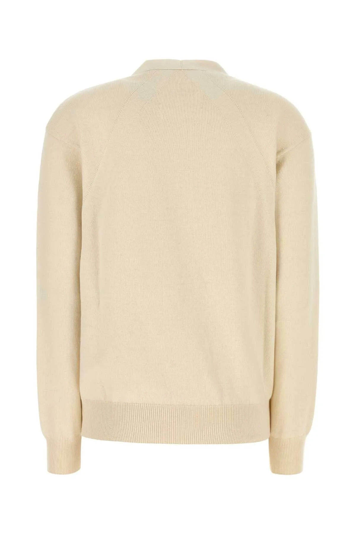 Jil Sander Ivory Cotton Blend Cardigan