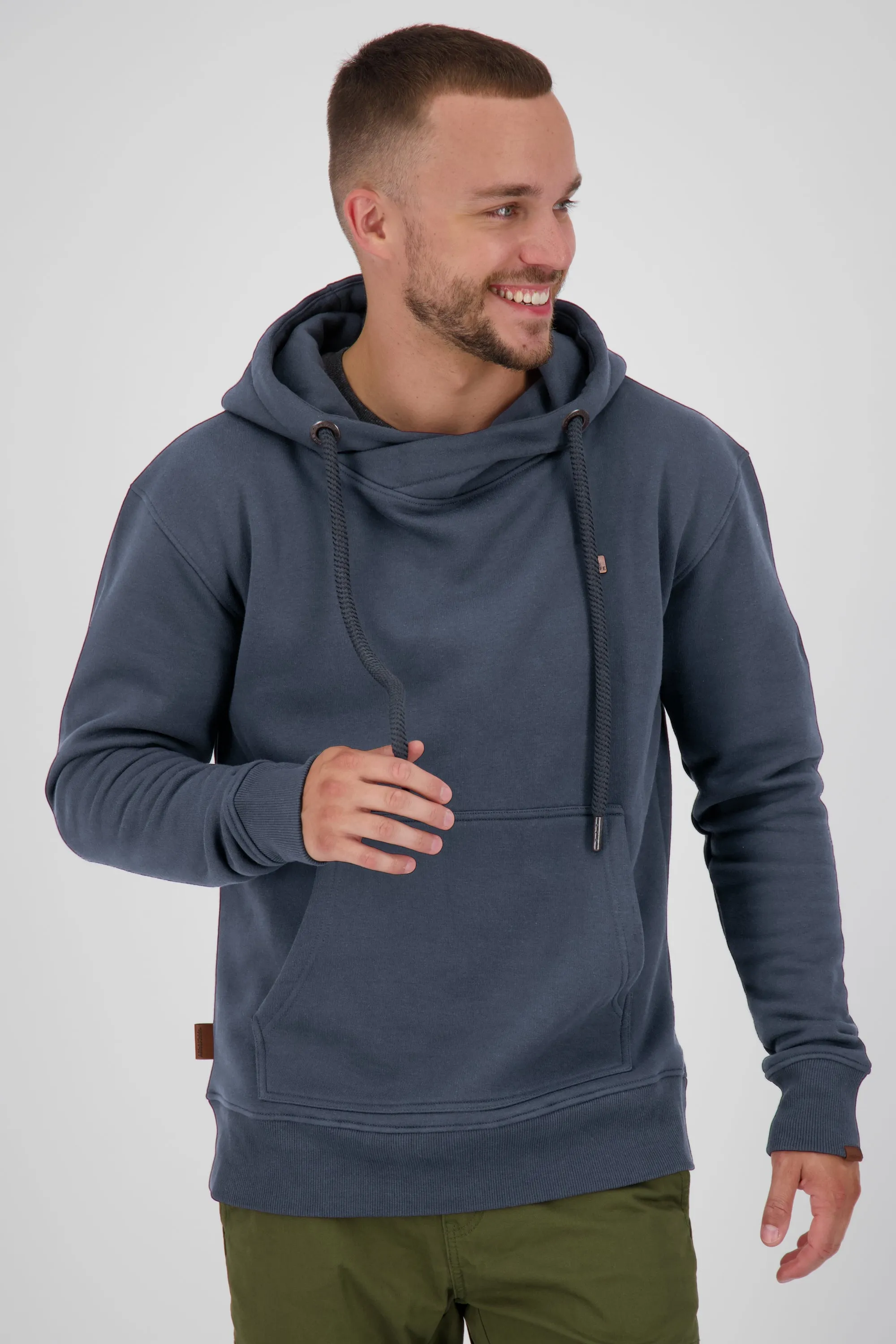 JohnsonAK A Hoodie für Herren - Klassisch, bequem und alltagstauglich Dunkelblau