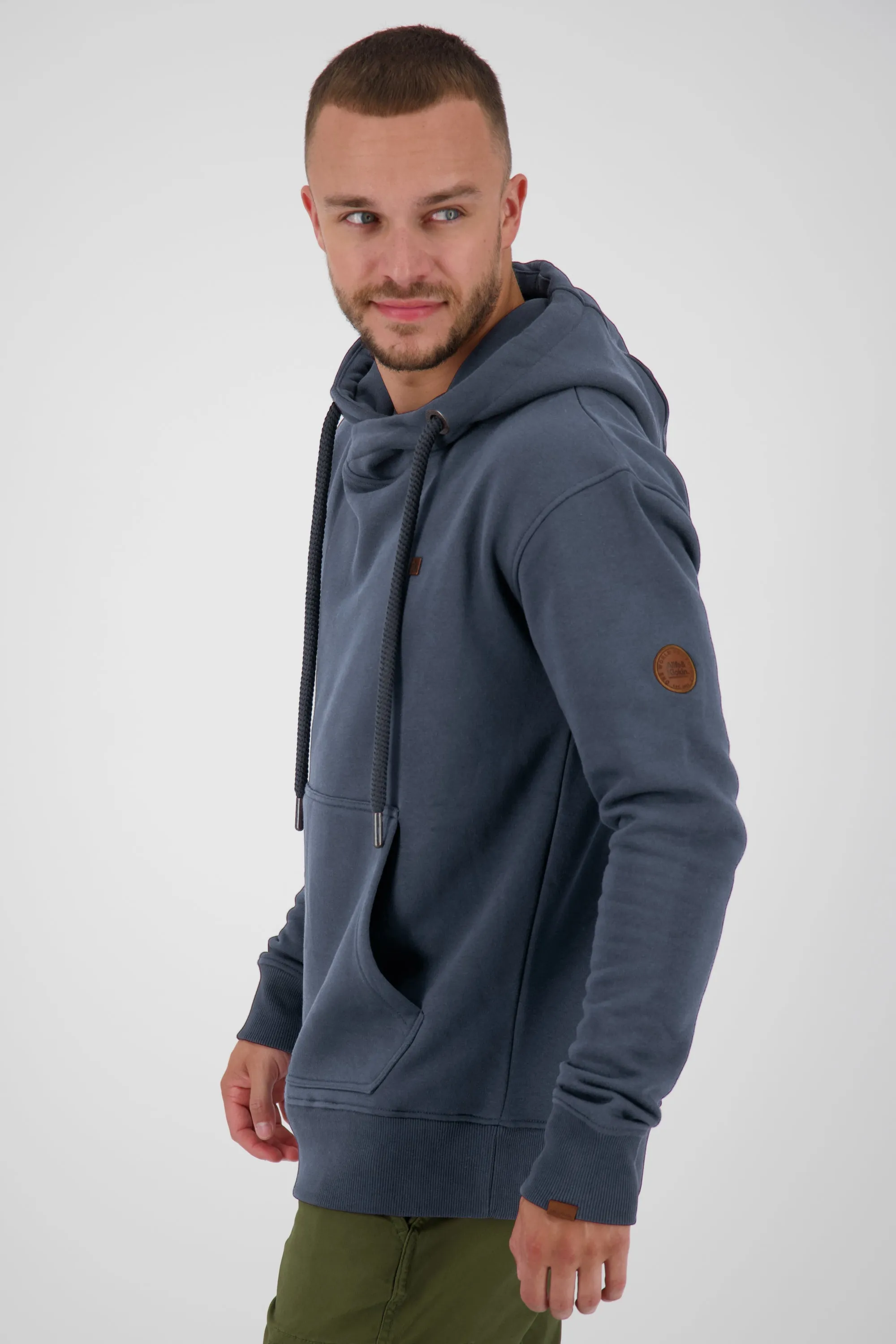 JohnsonAK A Hoodie für Herren - Klassisch, bequem und alltagstauglich Dunkelblau