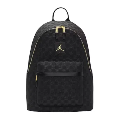 Jordan Monogram Backpack Black