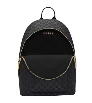 Jordan Monogram Backpack Black