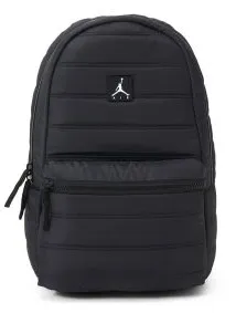 JORDAN QUILTED BACKPACK BLACK