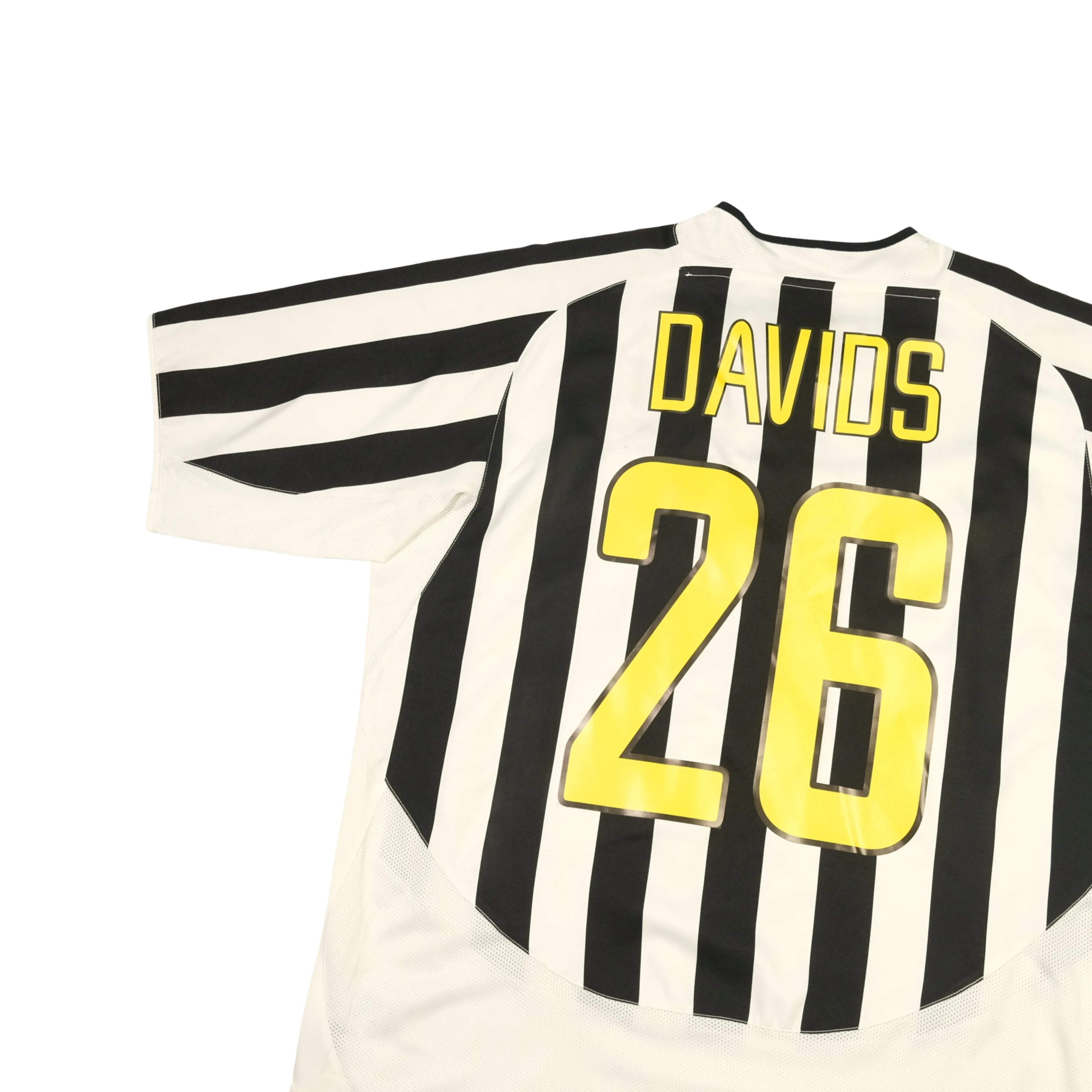 Juventus Italy Davids Nike Original 2003/2004 Home Vintage Football Shirt Large/XL