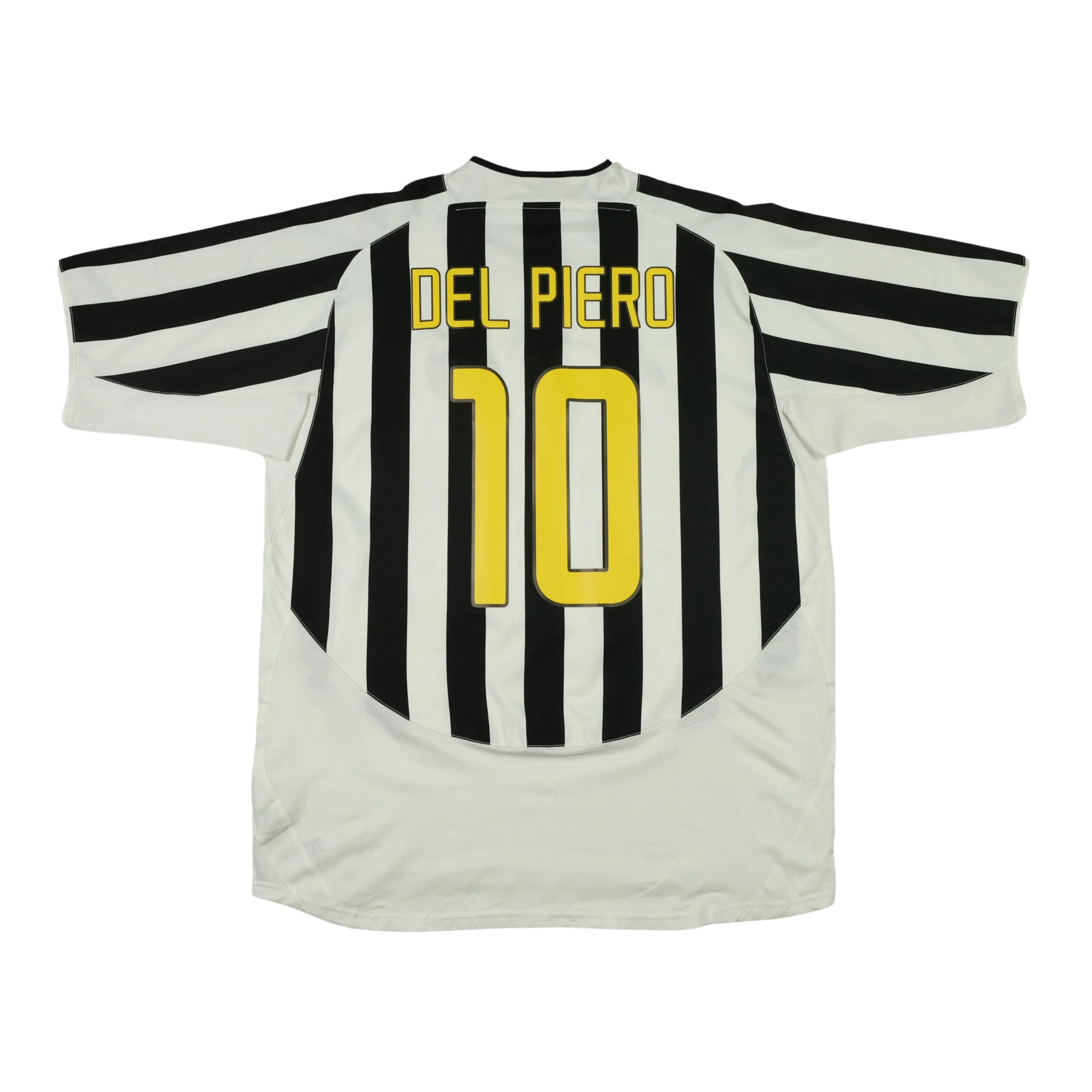 Juventus Italy Del Piero Nike Original 2003/2004 Home Vintage Football Shirt Large/XL
