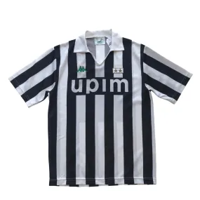 Juventus Upim Original 1991/1993 Home Vintage Football Shirt Medium