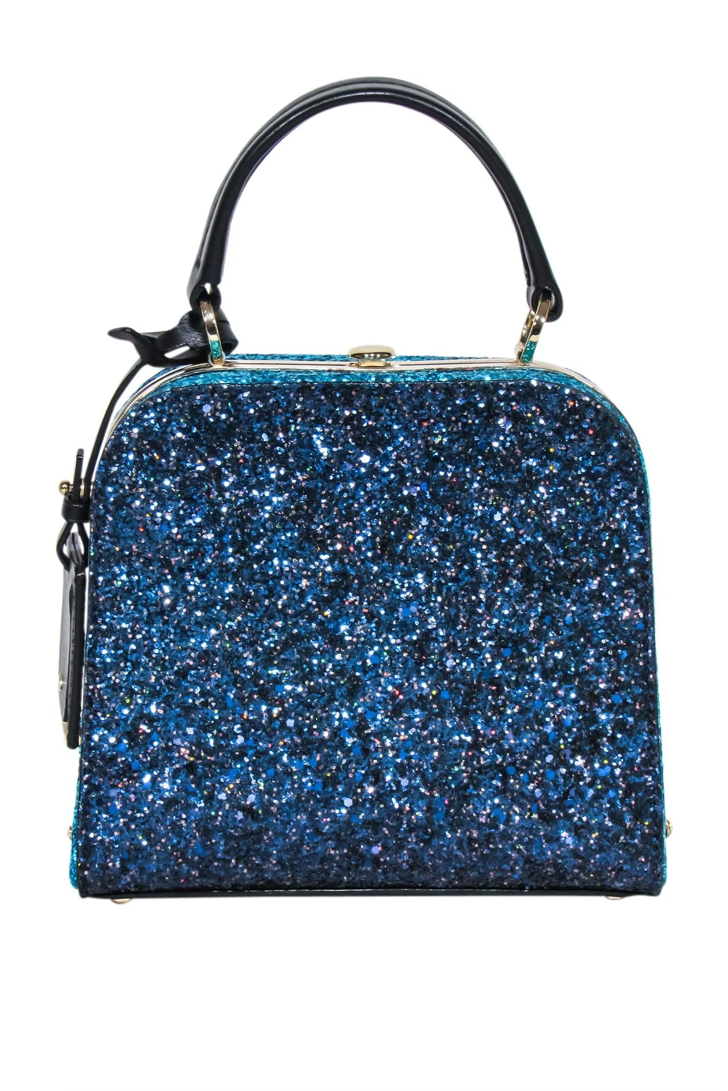 Kate Spade - Blue Violina Glitter Crossbody Bag