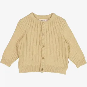 Knit Cardigan Eke | Baby - seeds melange