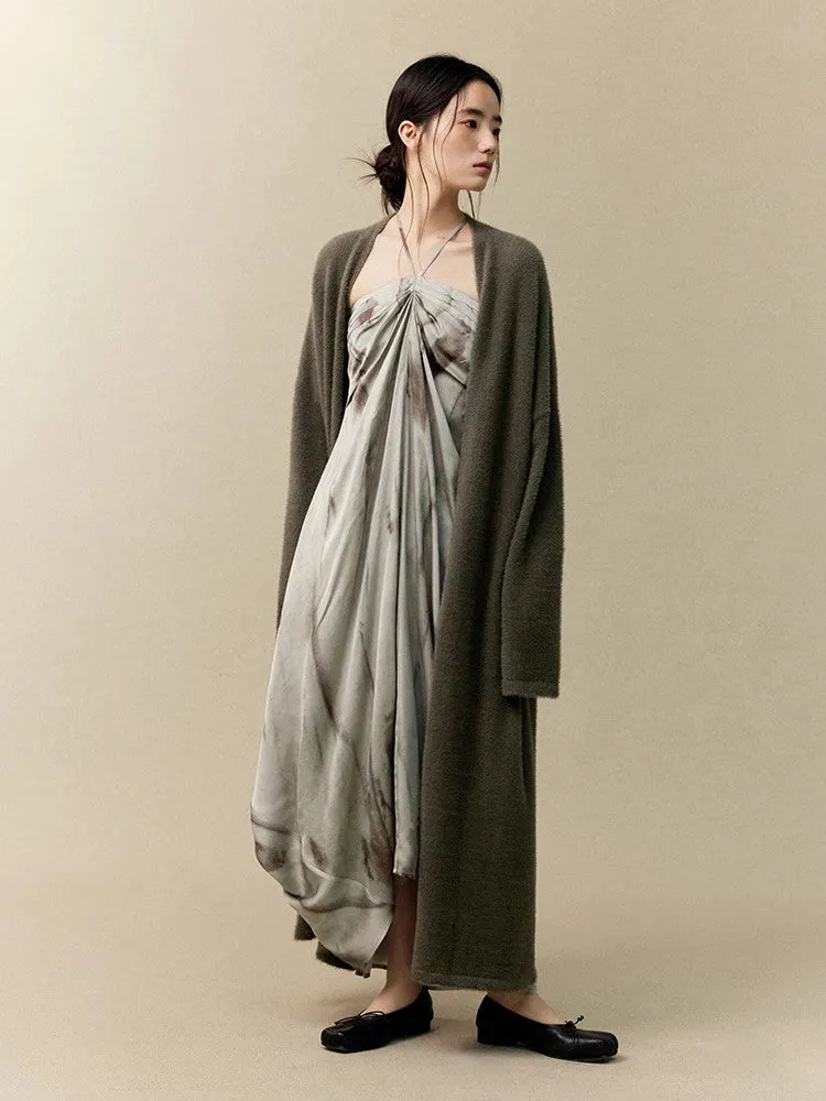 Knit Simple Loose Classy Long-Cardigan