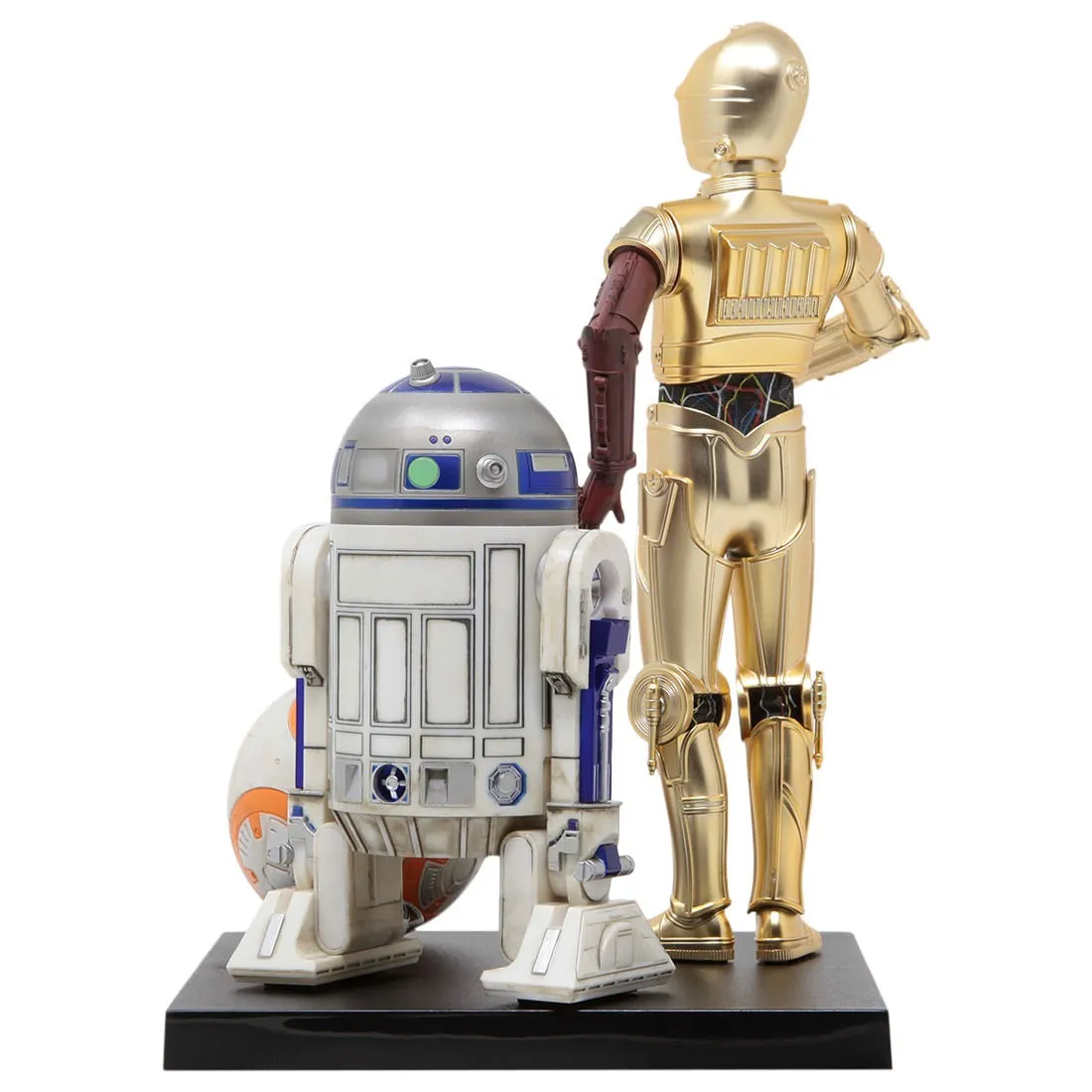 Kotobukiya ARTFX+ Star Wars The Force Awakens R2-D2 And C-3PO With BB-8 Statue (white)