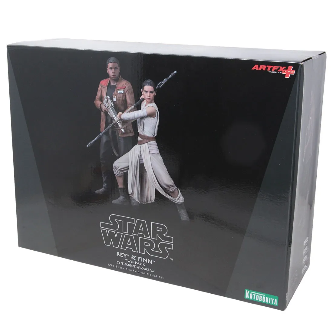 Kotobukiya ARTFX+ Star Wars The Force Awakens Rey And Finn Statue (brown)