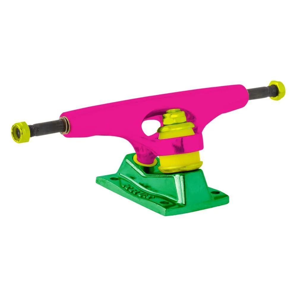 Krux Skateboard Truckss K5 The Raver Standard Pink/Green/Yellow 8