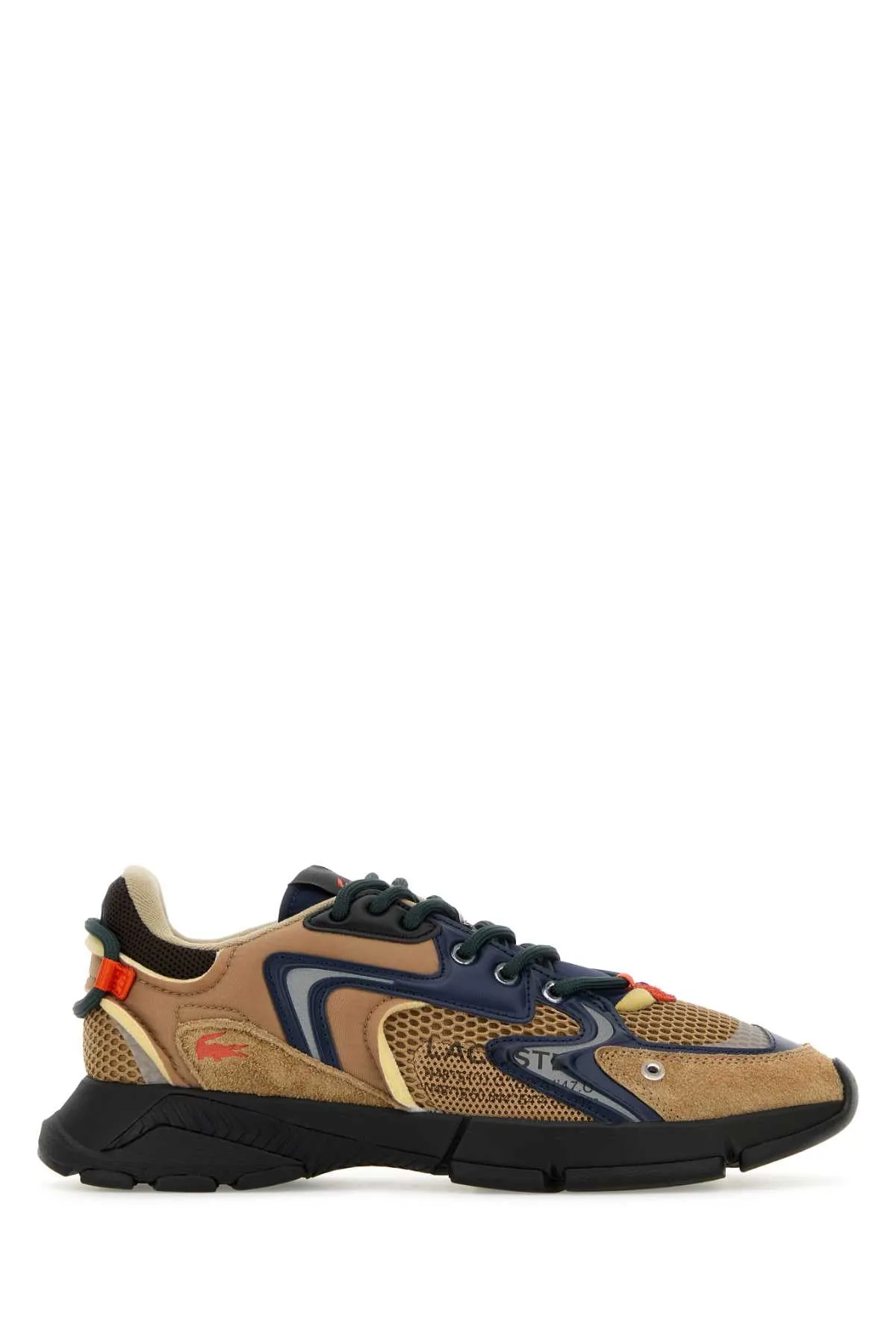 Lacoste Multicolor Leather And Mesh L003 Neo Sneakers