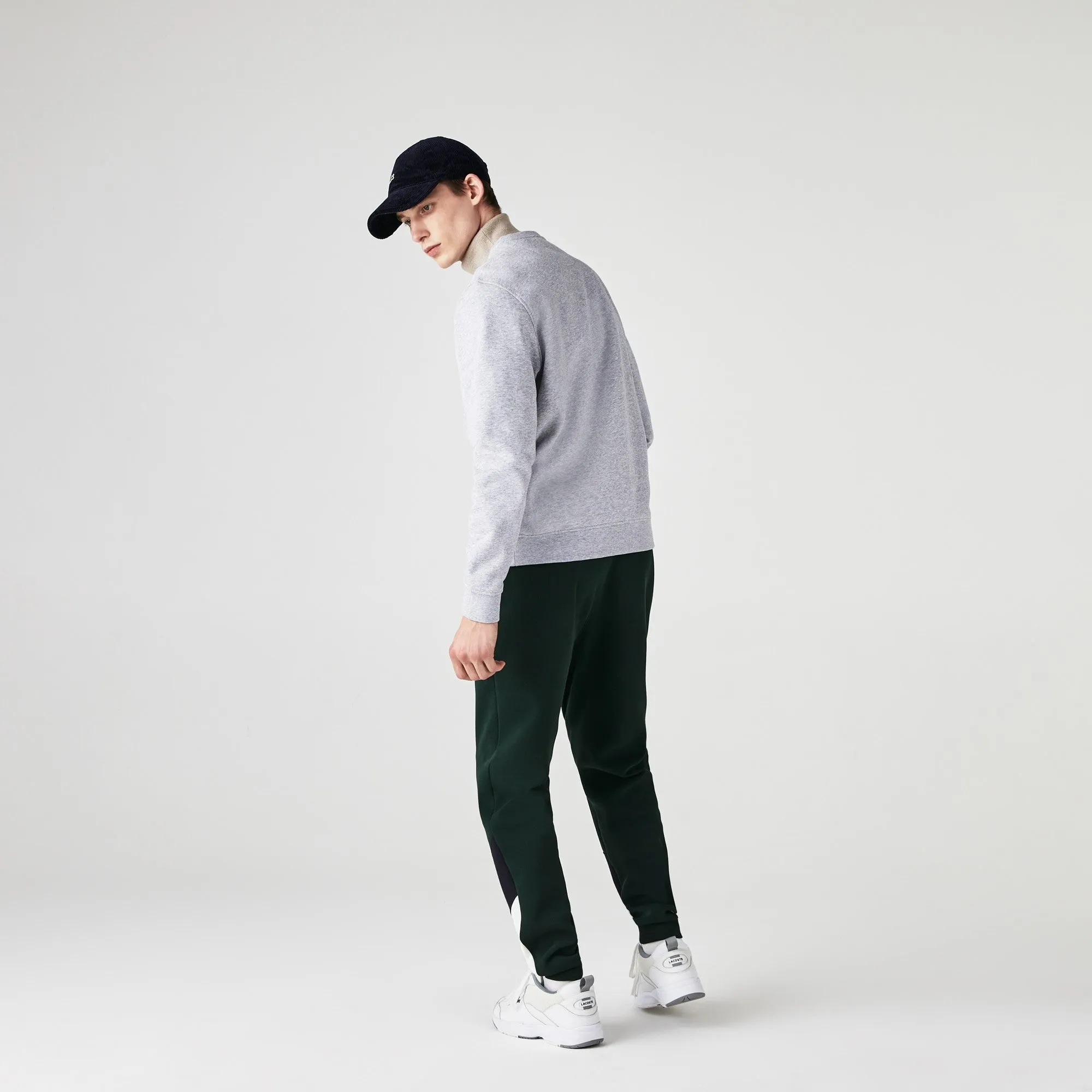 LACOSTE SWEATER BASIC CROCO & GREY - SH1505