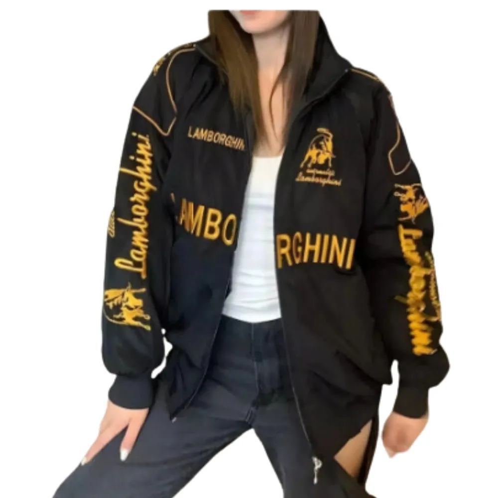 Lamborghini Vintage Style F1 Racing Jacket