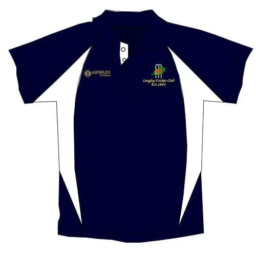 Langley Cricket Club Training Polo Shirt