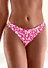 LASCANA Floral Low Leg Bikini Bottoms