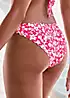 LASCANA Floral Low Leg Bikini Bottoms