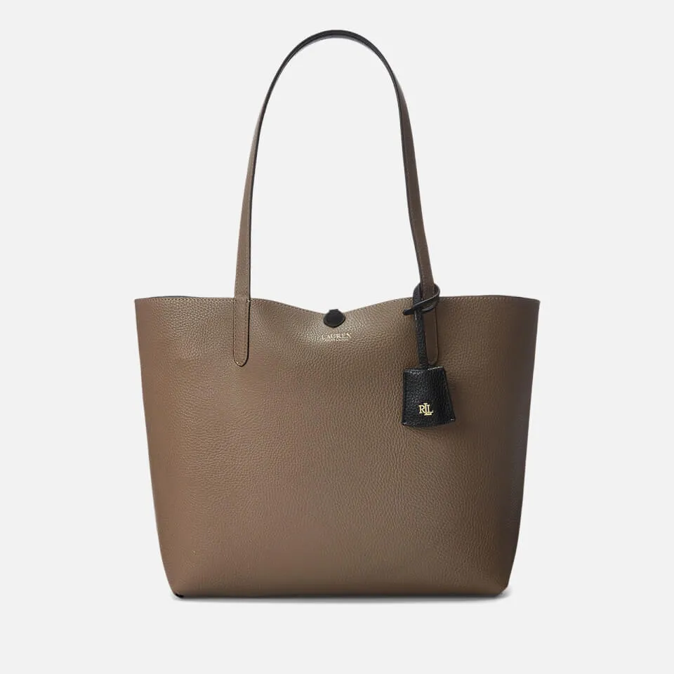 Lauren Ralph Lauren Reversible Leather Tote Bag | Coggles