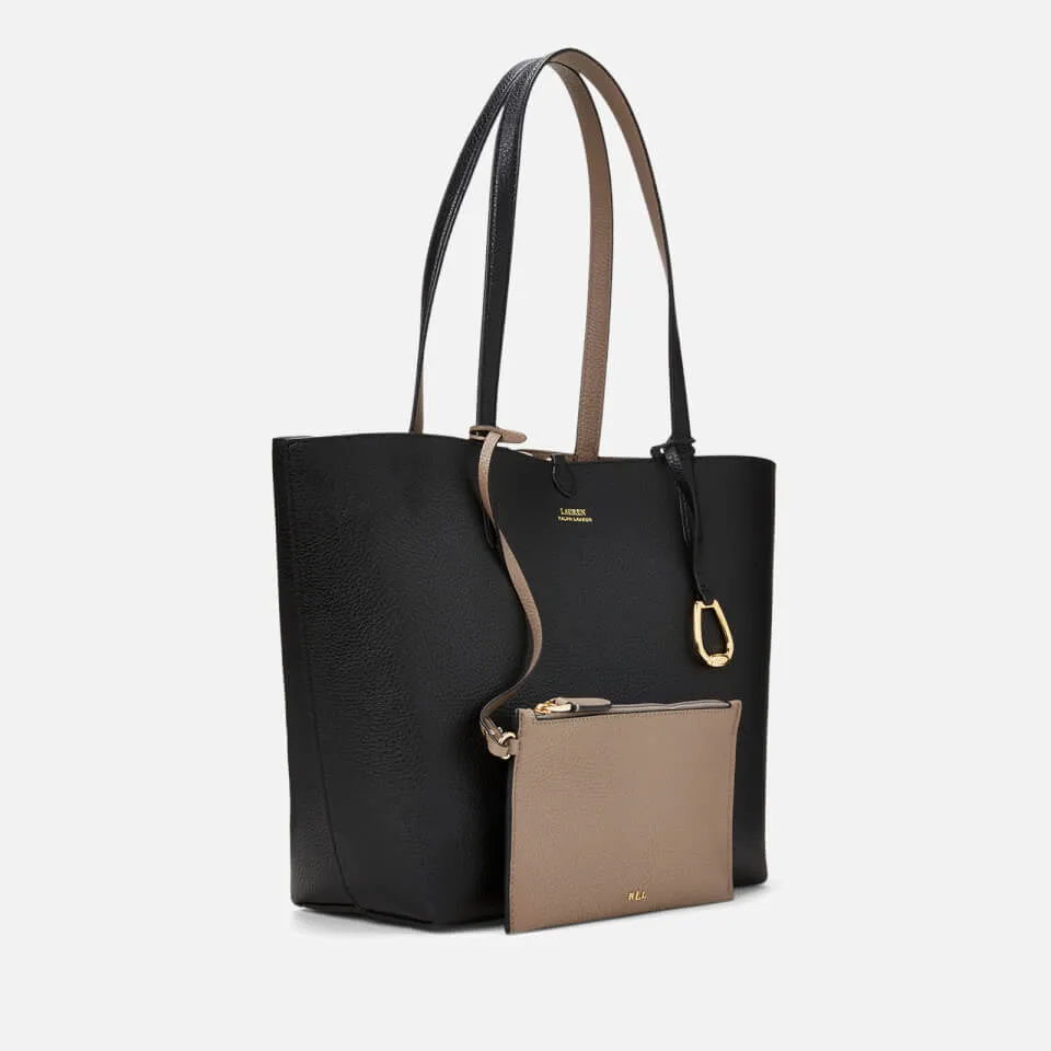 Lauren Ralph Lauren Reversible Leather Tote Bag | Coggles