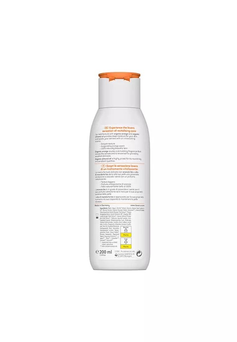 Lavera LAVERA - Body Lotion (Revitalising) - With Organic Orange & Organic Almond Oil - For Normal Skin 200ml/7oz