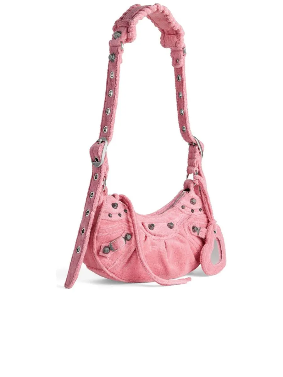 Le Cagole XS Shoulder Bag in Sponge