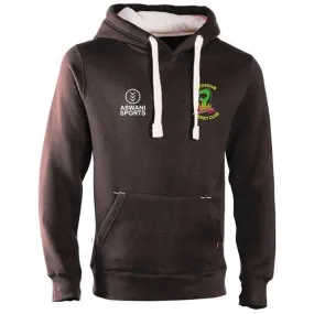 Ledsham Cricket Club Premium Contrast Hoodie, Graphite (Adult)