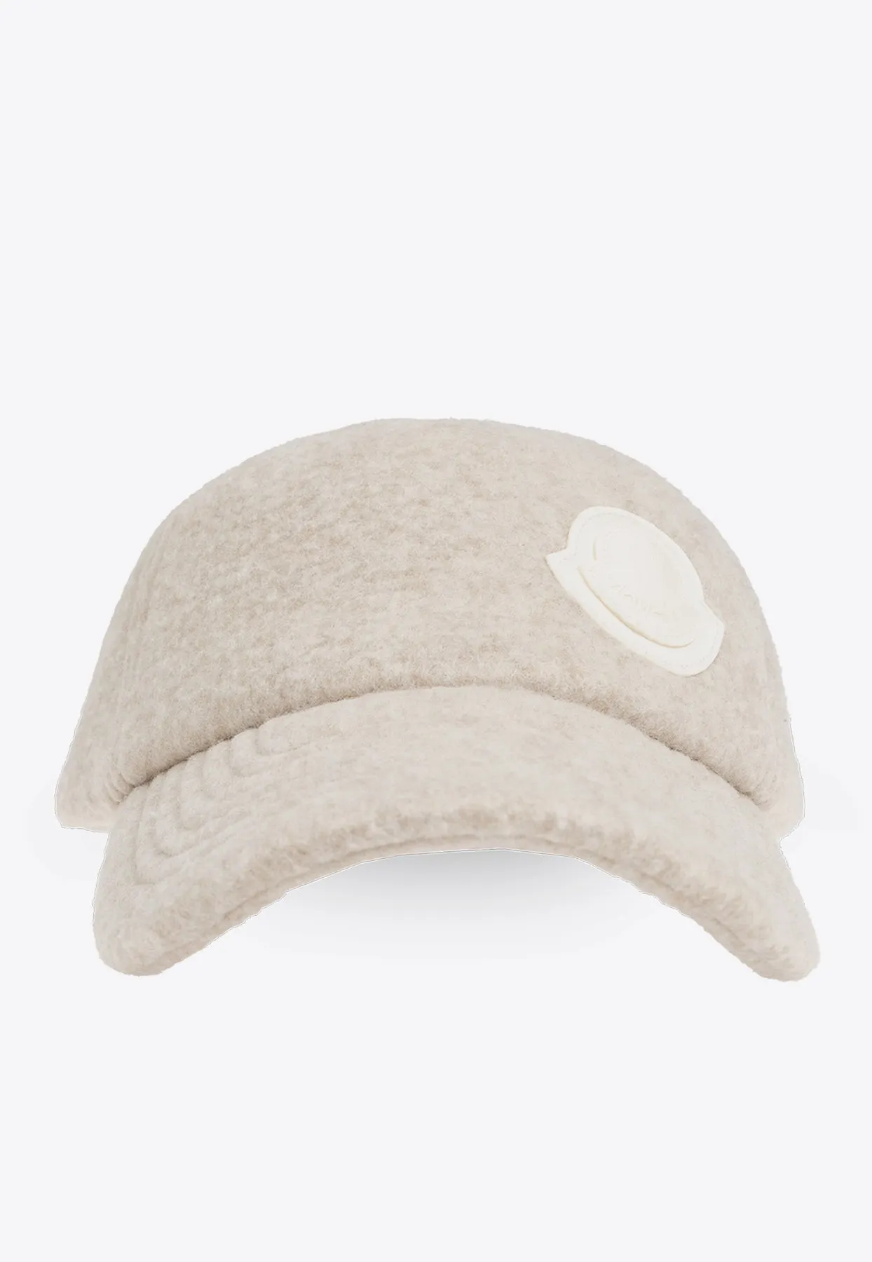 Logo Patch Wool Baseball Cap