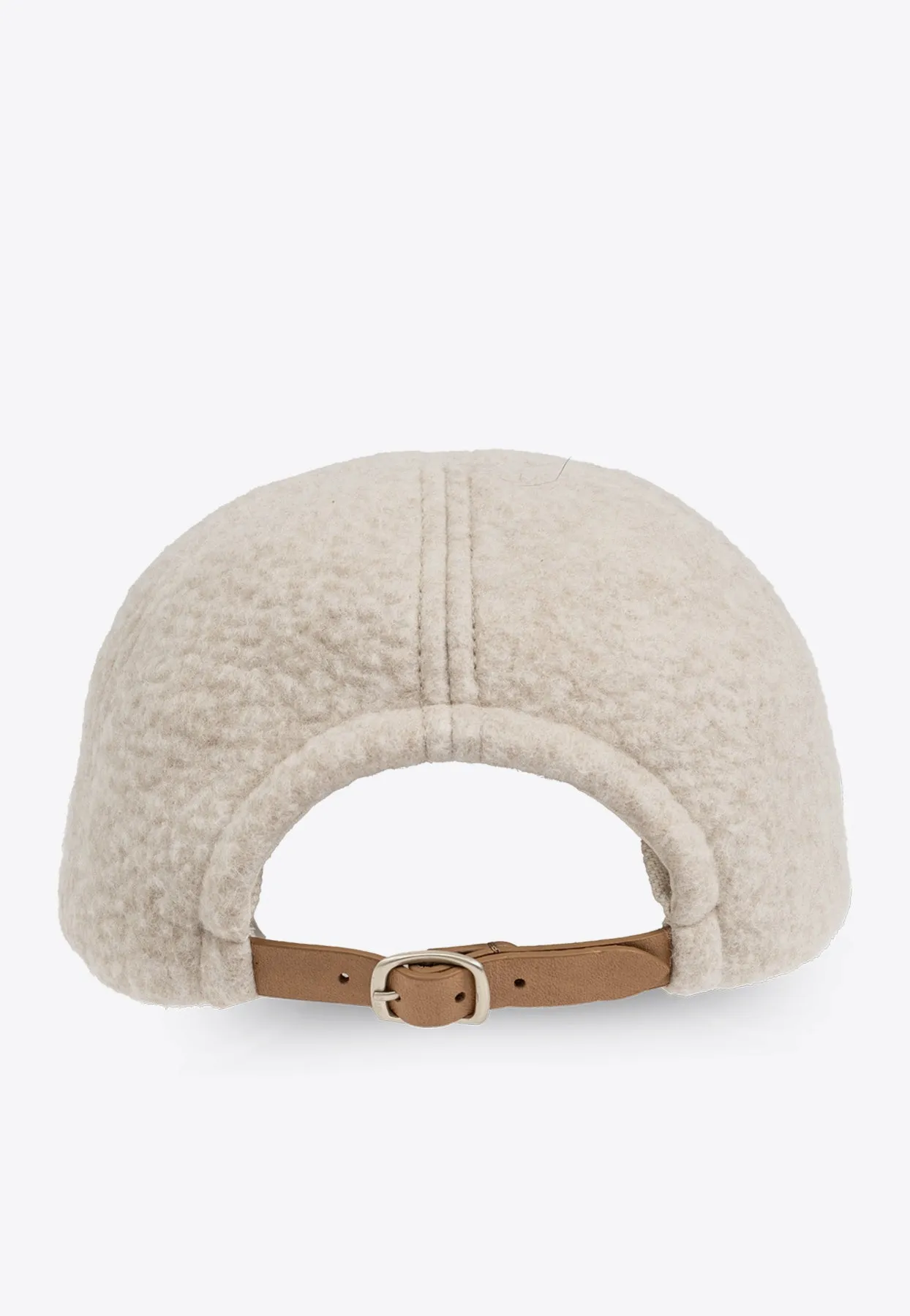 Logo Patch Wool Baseball Cap