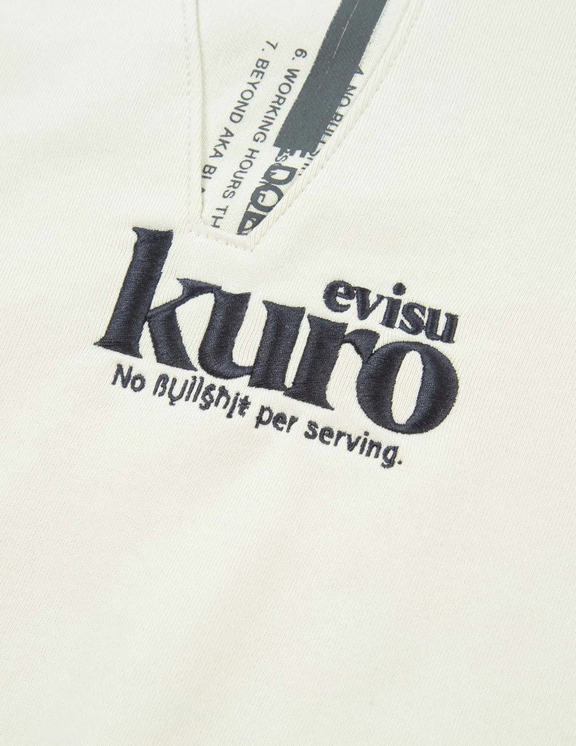 Logo Printed Pannel Hoodie