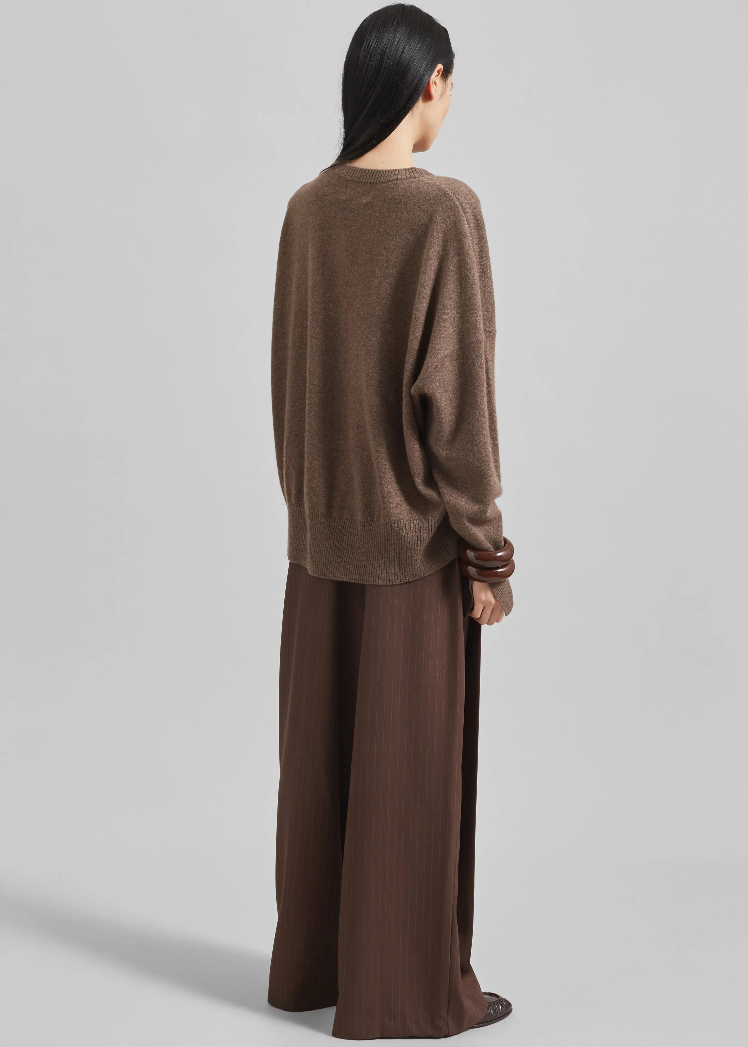 Loulou Studio Anaa Cashmere Sweater - Wood
