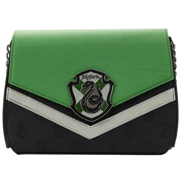 Loungefly x Harry Potter Slytherin Chain Strap Crossbody Bag