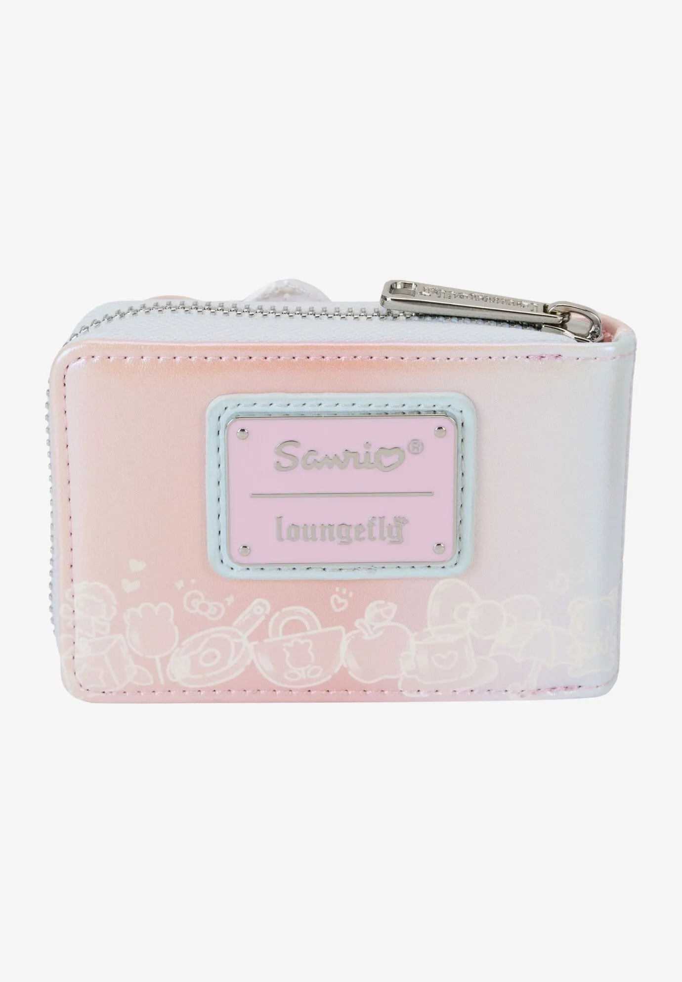 Loungefly X Sanrio Hello Kitty Zip Accordion Wallet Clear & Cute