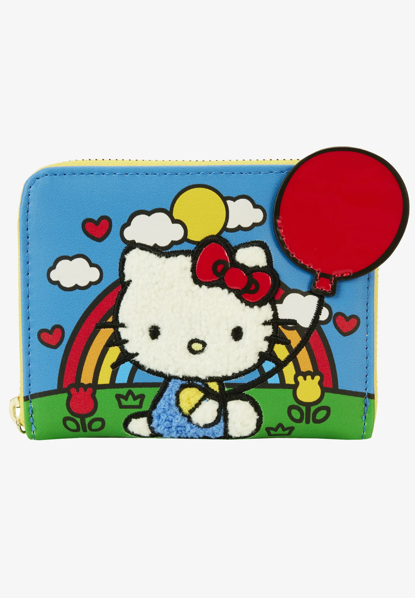 Loungefly X Sanrio Zip Around Wallet Hello Kitty 50Th Anniversary