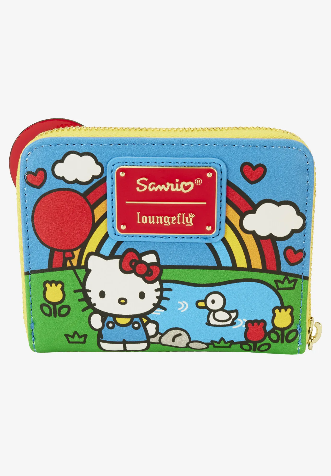 Loungefly X Sanrio Zip Around Wallet Hello Kitty 50Th Anniversary