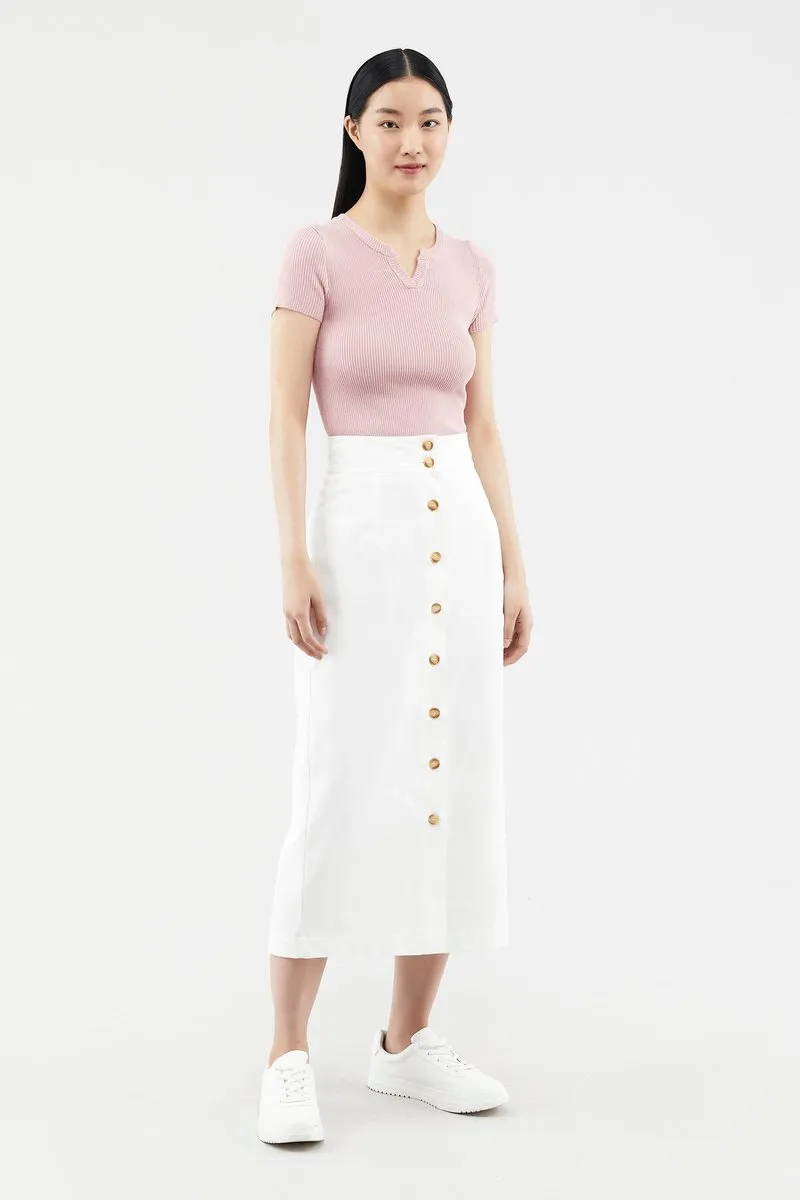 Lovena Button-through Skirt 