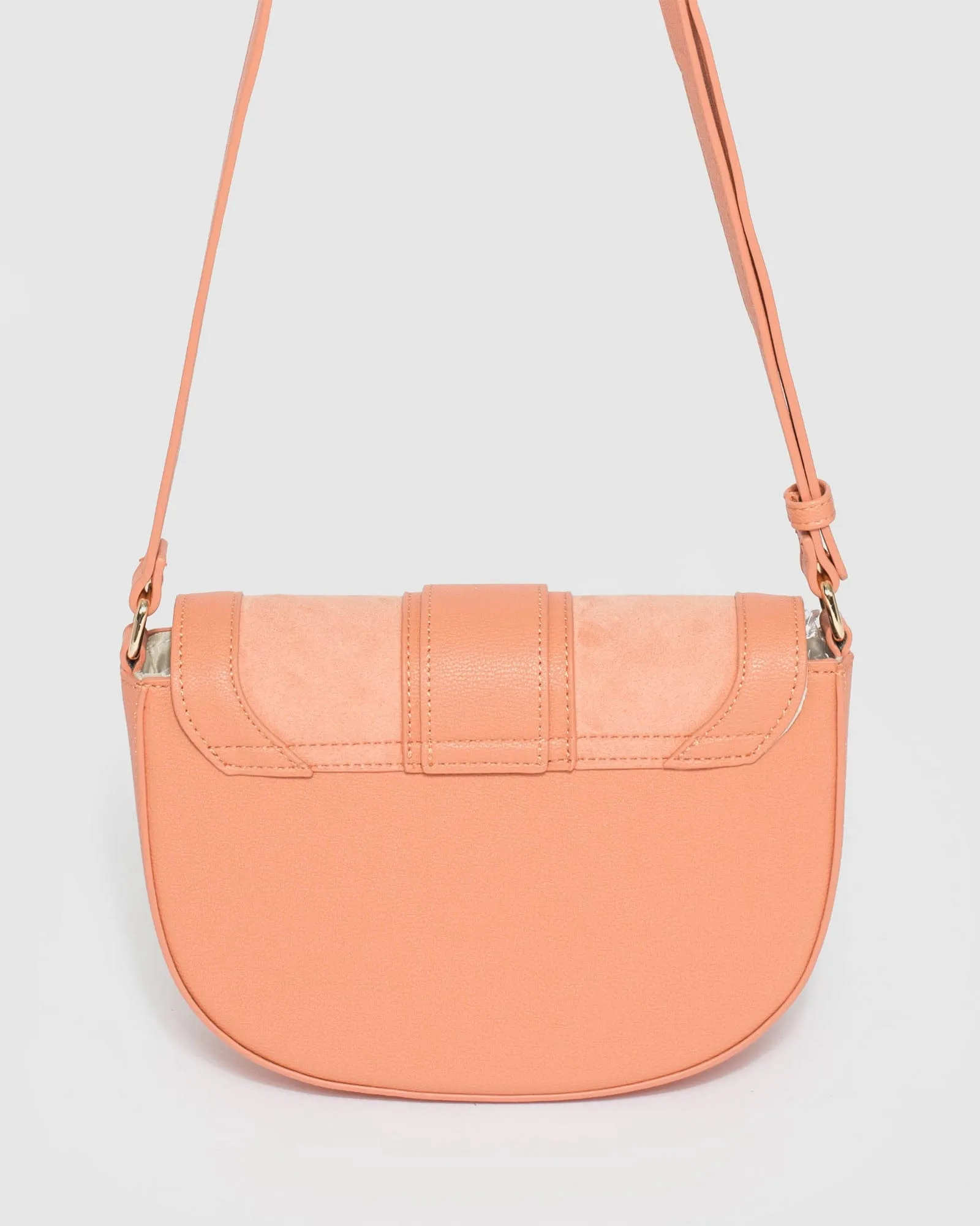 Luz Orange Ring Crossbody Bag