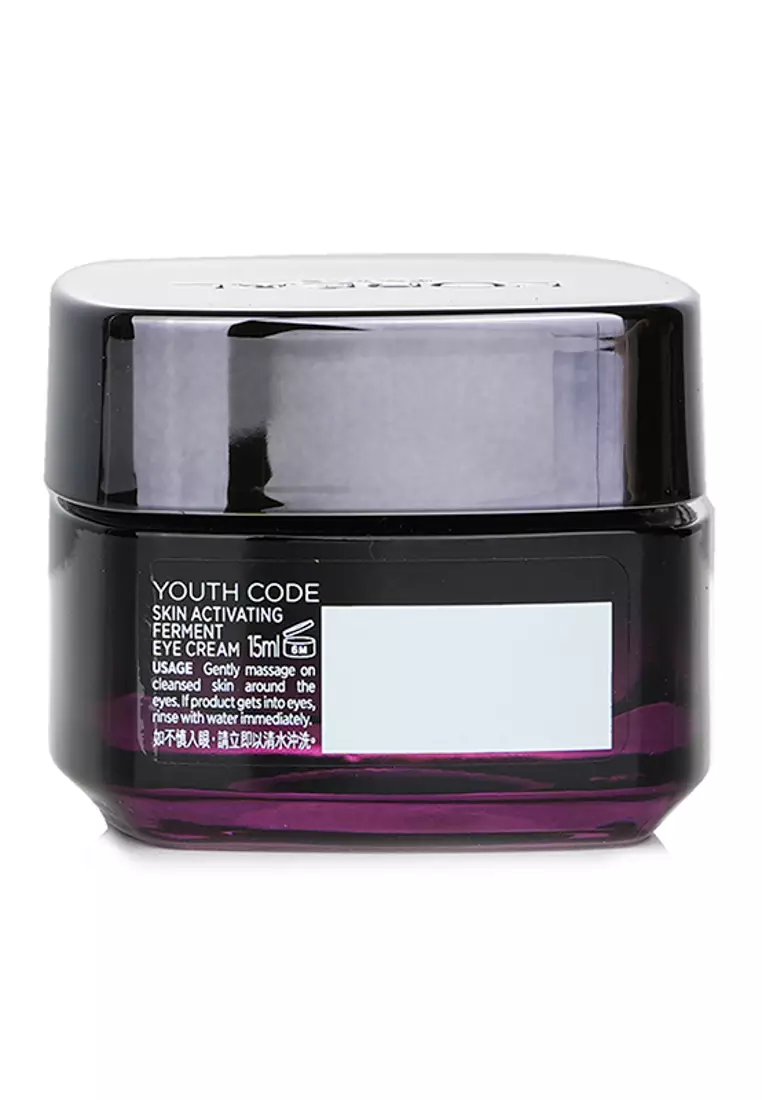 L'Oréal L'ORÉAL - Youth Code Skin Activating Ferment Eye Cream 15ml/0.5oz