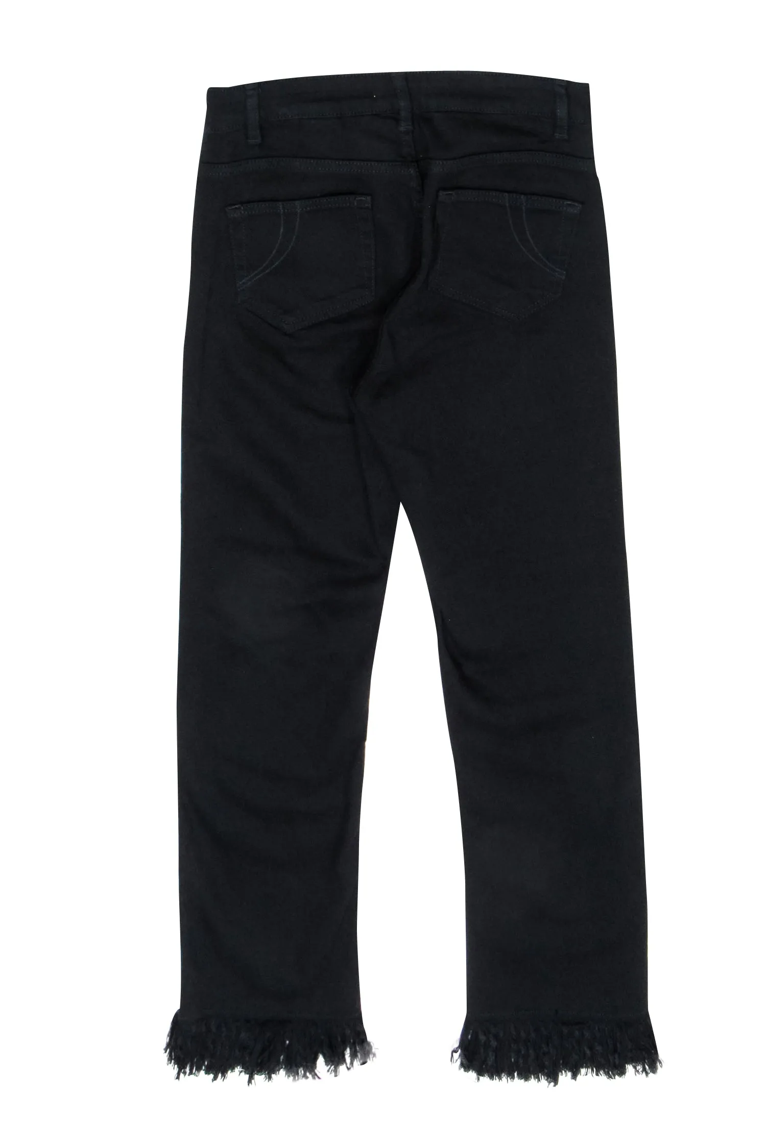 Maje - Black Frayed Hem Jeans Sz 8