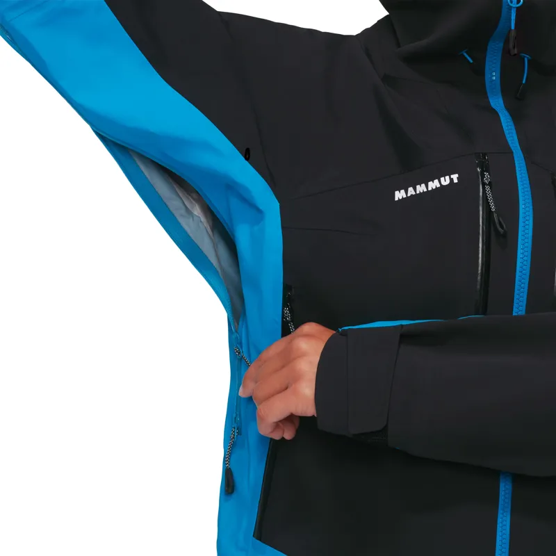 Mammut Women's Taiss Pro HS Hooded Jacket Glacier Blue/Black