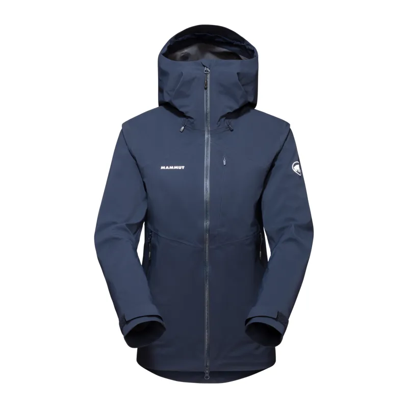 Mammut Womens Alto Guide HS Hooded Jacket Marine Blue