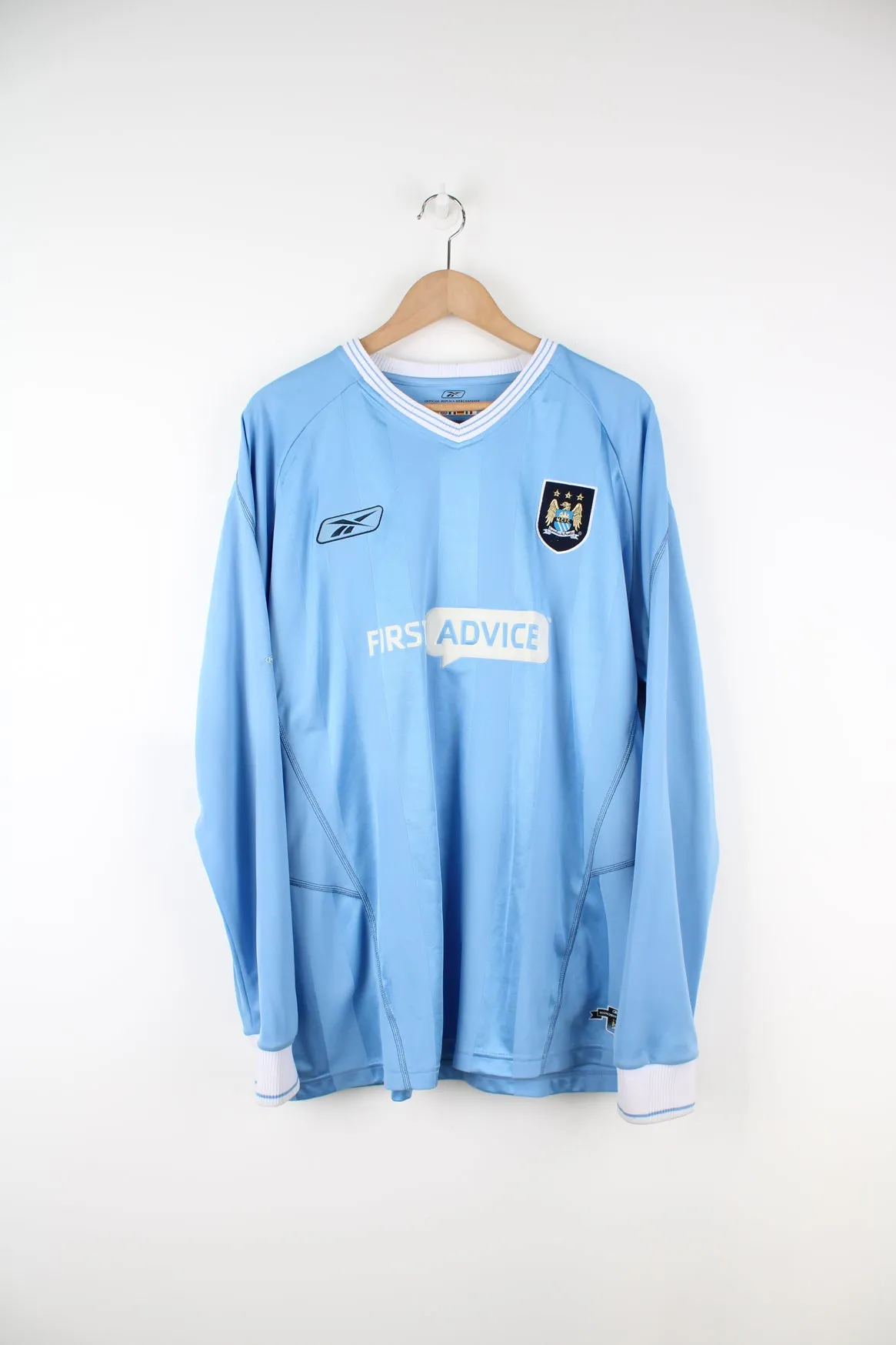 Manchester City 2003/04 Reebok Football Shirt