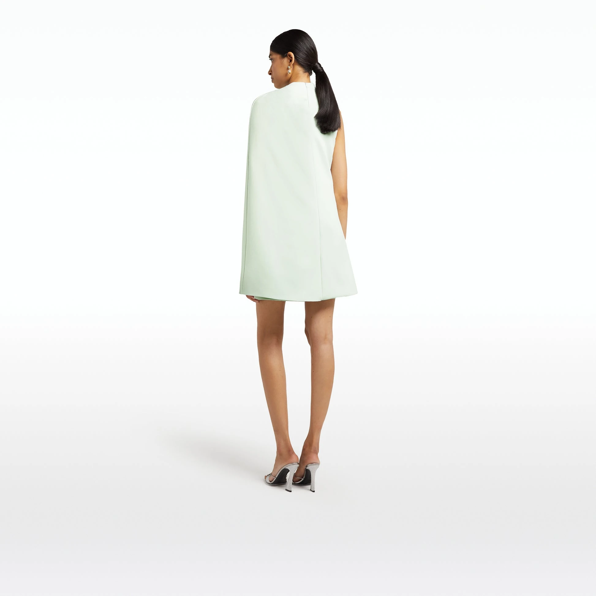 --Margareta Spearmint Short Dress-