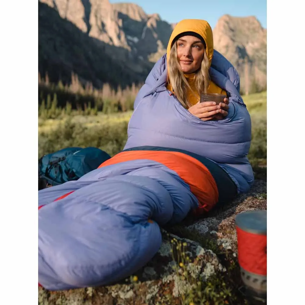Marmot Women's Teton 15° Sleeping Bag - Paisley Purple/Arctic Navy