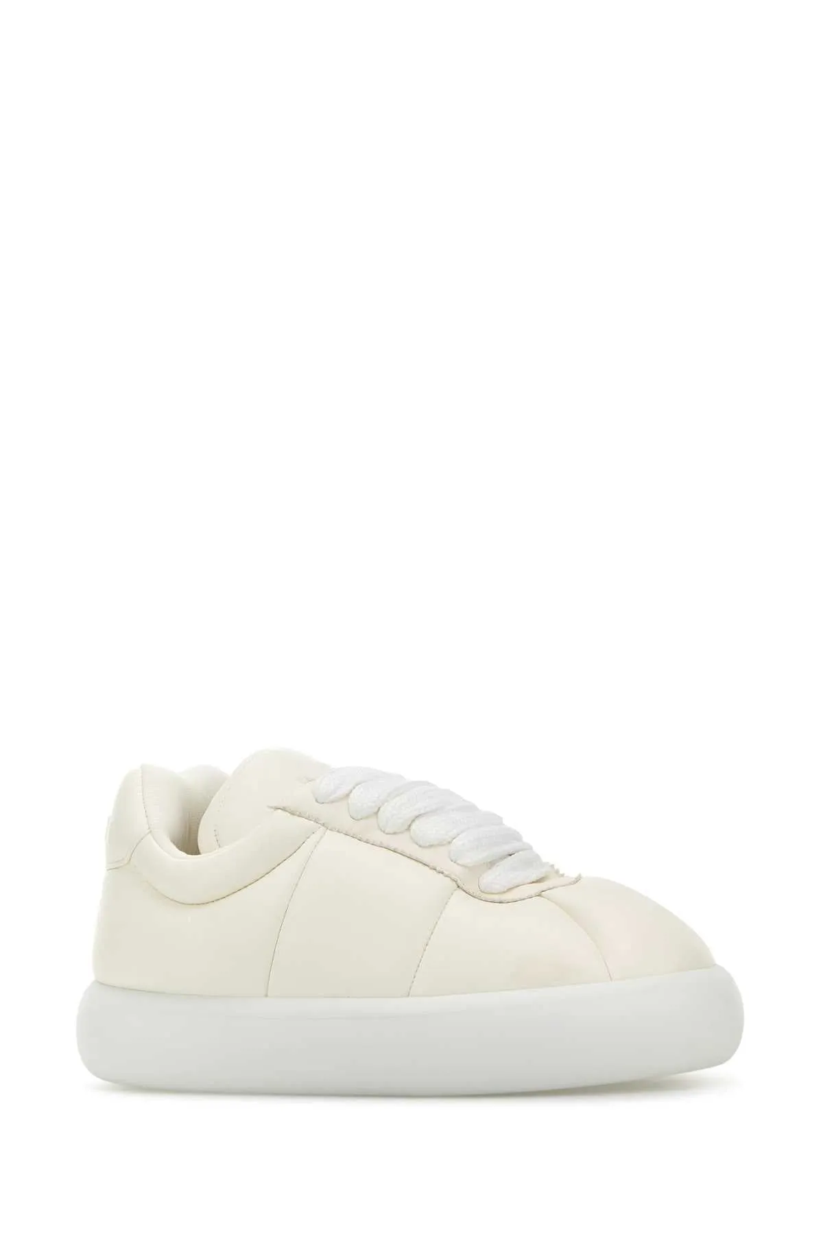 Marni White Leather Bigfoot 2.0 Sneakers